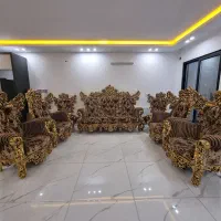 مبل استیل ۹ نفره چوب راش