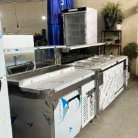 تولید کننده تاپینگ یخچال و فریزر/کانتر گرم و سرد