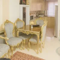 مبل هفت نفره همراه میزناهارخوری و کنسول و میزتی وی|مبلمان خانگی و میز عسلی|تهران, عباسی|دیوار