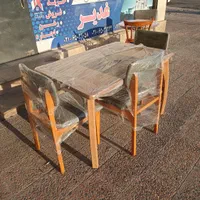 صندلی ومیزروشا|میز و صندلی غذاخوری|تهران, صاحب الزمان|دیوار