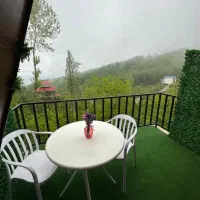 اجاره کلبه سویسی وان جکوزی جنگلی vip|اجارهٔ کوتاه‌مدت ویلا و باغ|نشتارود, |دیوار