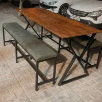 میز و صندلی کافه غذا