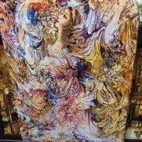 تابلو فرش دستباف مینیاتور رایحه بهاری golha|تابلو فرش|تهران, نارمک|دیوار