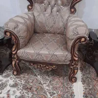 مبل استیل نه نفره|مبلمان خانگی و میز عسلی|قم, شهر قائم|دیوار