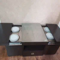 میز جلو مبلی کشو دار ۳ کشو ام دی اف اصل