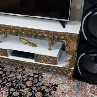 میز تلویزیون برنجی
