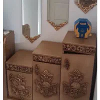 فروش جاکفشی سه تکه باسه قاب ایینه دیواری