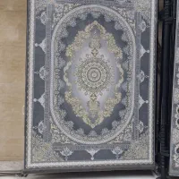 فرش ماشینی طوسی کارن سیلور 1200 شانه