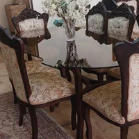 مبل استیل ۹ نفره + میز ناهارخوری ۸ نفره|مبلمان خانگی و میز عسلی|تهران, جنت‌آباد جنوبی|دیوار
