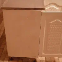 کابینت آشپزخانه مربوط به قسمت سینک ظرفشویی|مصالح و تجهیزات ساختمان|مراغه, |دیوار