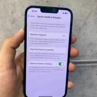 آیفون ۱۳ نرمال باطری ۹۷٪ لازرورق