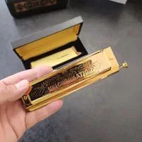 ساز دهنی کروماتیک تامبو Tombo۱۲۴۸ Gold|سازهای بادی|تهران, مهران (سیدخندان)|دیوار