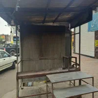 منقل کباب با جنش ورق کف کامیون