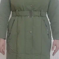 کاپشن زنانه سالم و تمیز در حد نو