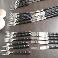 چاقوو چنگال میوه