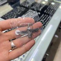 مدال نقره ۹۲۵ مردانه تایلندی|جواهرات|اصفهان, سرچشمه|دیوار