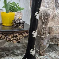 گلدان شیشه‌ای بلند|گل مصنوعی|خرمشهر, |دیوار