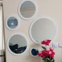 آینه ۵ تیکه دیواری