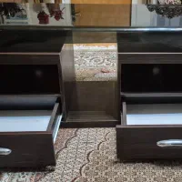 میز TV چوبی شیشه‌ای|میز تلویزیون|تهران, زرگنده|دیوار