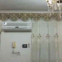 کتیبه و پرده در حد نو|پرده، رانر، رومیزی|پارسآباد, |دیوار