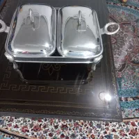 سوفله خوری فرانسوی استیل ۲ نفره نو