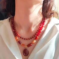 آویز سنگی عقیق|جواهرات|تهران, شمس‌آباد|دیوار