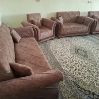 مبل هفت نفره و میز عسلی|مبلمان خانگی و میز عسلی|اسفراین, |دیوار