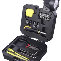 چراغ قوه شارژی حرفه ای همراجعبه ابزار