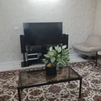 دو عدد میز وسط فلزی و چوبی فلزی
