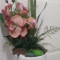 گل مصنوعی ارکیده با گلدان سرامیکی قیمت پیشنهادی