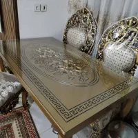 میز ناهار خوری 4 نفره سلطنتی مبله