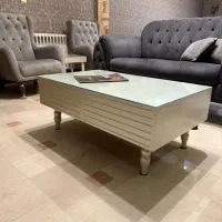 مبل راحتی و میز جلو مبلی و میز۴نفره و میز تی وی ست|مبلمان خانگی و میز عسلی|تهران, شهرک هما|دیوار