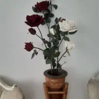 گل و گلدان مصنوعی