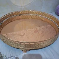 سینی آینه ای خاتم