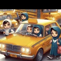 درخواست سرویس مدرسه برای ۲ نفر