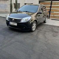 ساندرو اتومات کم کارکرد مشکی|خودرو سواری و وانت|تهران, هفت حوض|دیوار