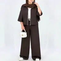 شومیز شلوار کرپ نو