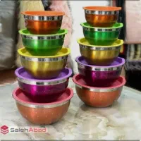 کاسه 5تکه درب ژله آبکش