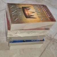 پنج جلد کتاب زبان اصلی گیم آو ترونز (نو)|کتاب و مجله آموزشی|ساری, |دیوار