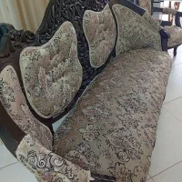 فروش مبل سلطنتی چوبی ۹نفره|مبلمان خانگی و میز عسلی|مهاباد (آذربایجان غربی), |دیوار