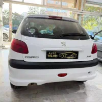 206 تیپ 2 سفید مدل 99 بی رنگ|خودرو سواری و وانت|آمل, |دیوار