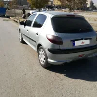 206 تمام رنگ شاسی سالم|خودرو سواری و وانت|کامیاران, |دیوار