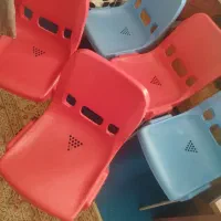 صندلی پایه فلزی ۴عدد