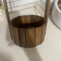 سبد چوبی تزئینی نو|صنایع دستی و سایر لوازم تزئینی|تهران, بازار|دیوار