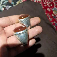 دوعدد انگشتر قدیمی ..گرمی
