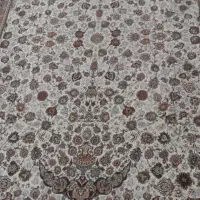 فرش ۹متری تازه شسته شده هنوز پهن نشده