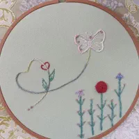 دیوارکوب گلدوزی