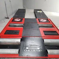 دستگاه معاینه فنی و جک قیچی ۳تن