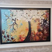 تابلو نقاشی سفارشی با قاب تابلو حرفه ای