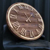 ساعت دیواری چوبی پرطرفدار قطره ۸۰ سانت رنگ عسلی|ساعت دیواری و تزئینی|تهران, آبشار تهران (دریاچه)|دیوار